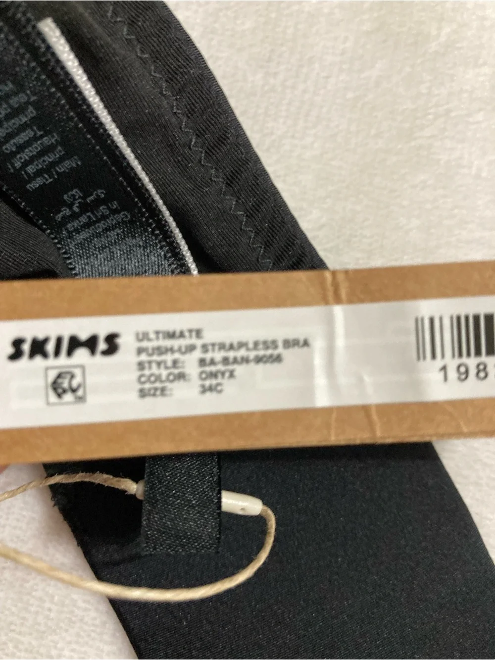 SKIMS Strapless Ultimate Push Up Bra 34C - Picture 5 of 5